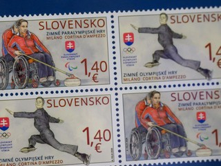 Na snímke poštové známky „Zimné olympijské hry v Miláne a v Cortine d‘ Ampezzo“, „Zimné paralympijské hry v Miláne a Cortine d‘ Ampezzo“.