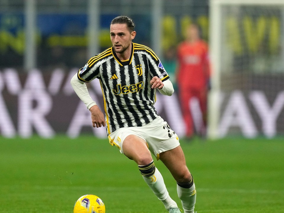 Adrien Rabiot v drese Juventus FC.