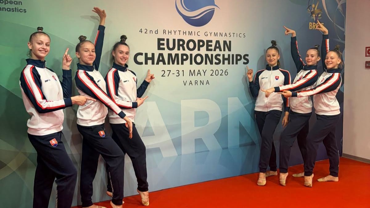 Slovenské reprezentantky v modernej gymnastike