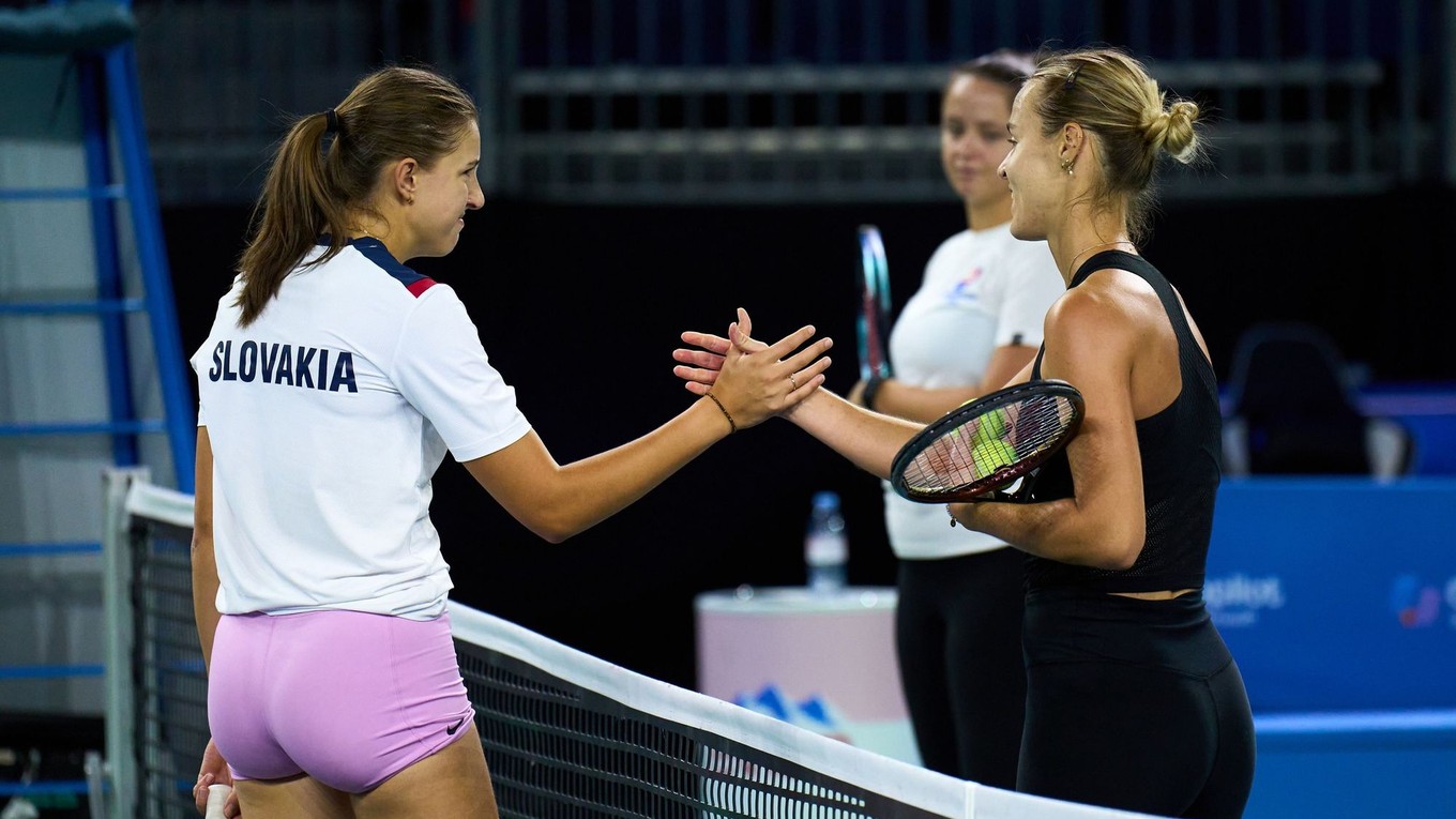 Renáta Jamrichová a Anna Karolína Schmiedlová. 