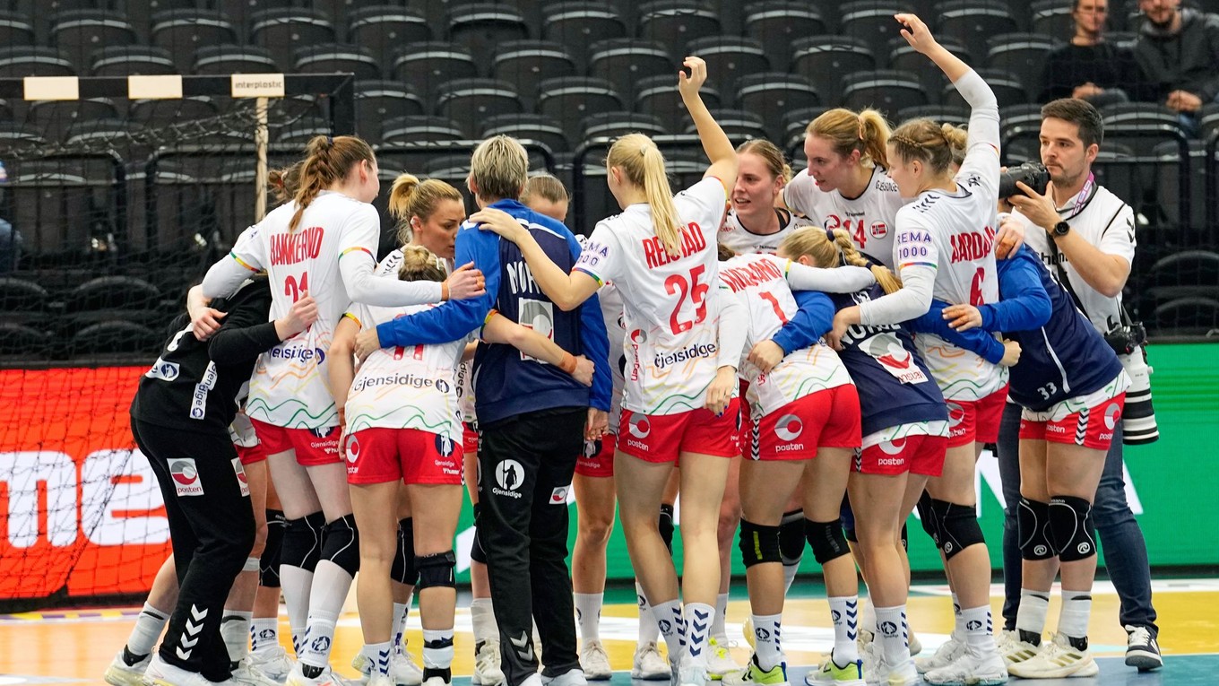 Nórske hádzanárky. 