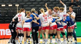 Nórske hádzanárky. 