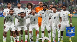 Futbalisti Curacaa.