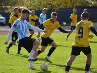 Momentka zo zápasu Námestovo - Lučenec.