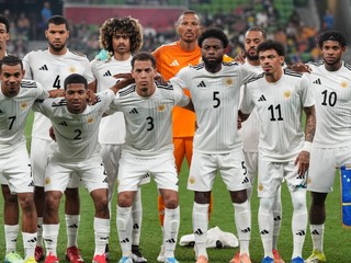 Futbalisti Curacaa.