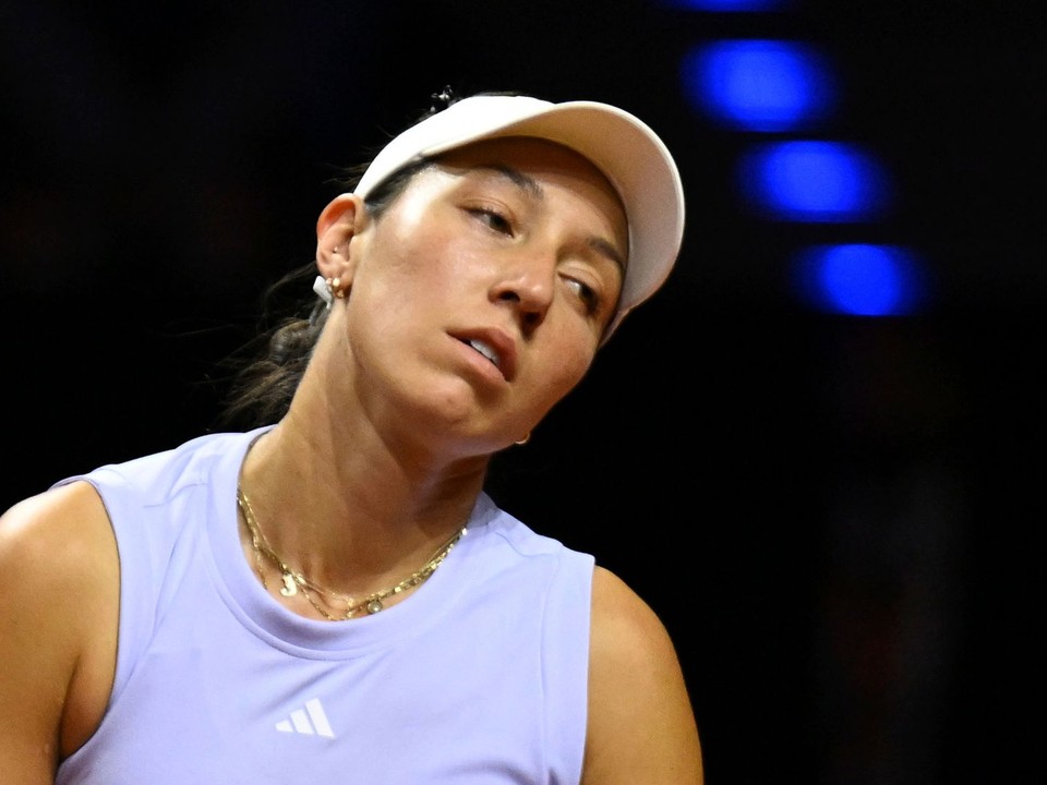 Jessica Pegulová na turnaji WTA Stuttgart 2025.