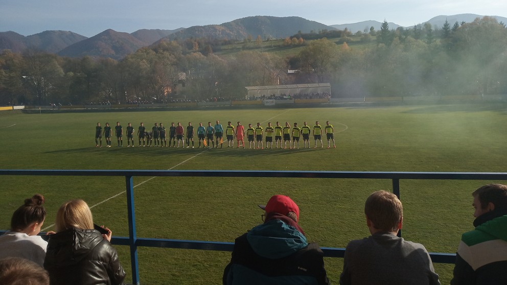 Momentka zo zápasu Slovnaft Cupu ŠK Belá - MFK Vranov nad Topľou.