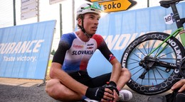 Richard Riška po pretekoch U23 na ME v cyklistike 2026.