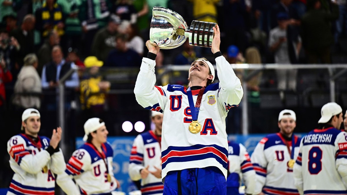 Strelec víťazného gólu vo finále MS v hokeji 2025 Tage Thompson.