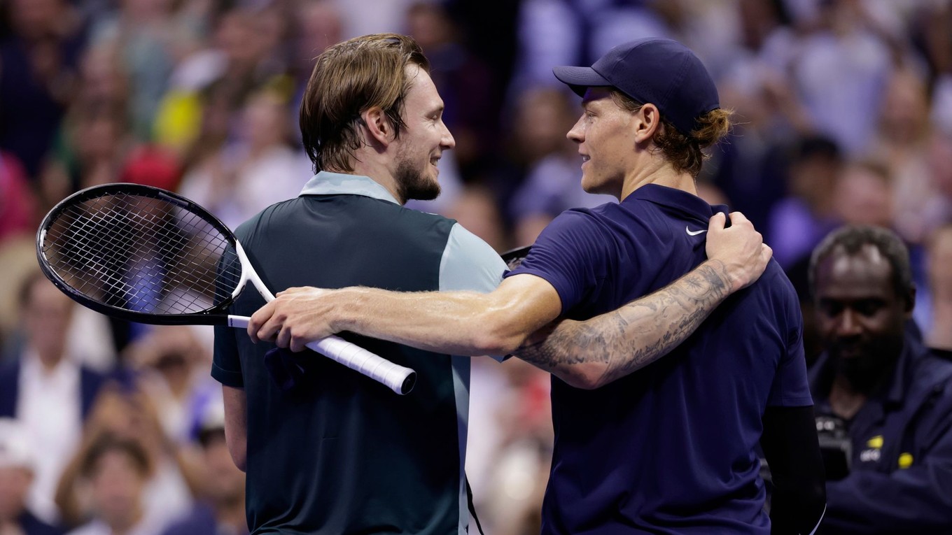 Alexander Bublik a Jannik Sinner. 