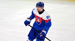 Pavol Regenda v zápase Slovensko - Nemecko na ZOH 2026.