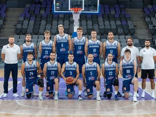 Slovenskí basketbalisti.