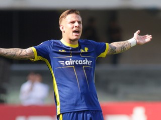 Tomáš Suslov v drese Hellasu Verona.