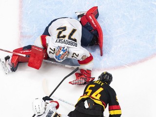 Sergej Bobrovsij inkasuje gól.