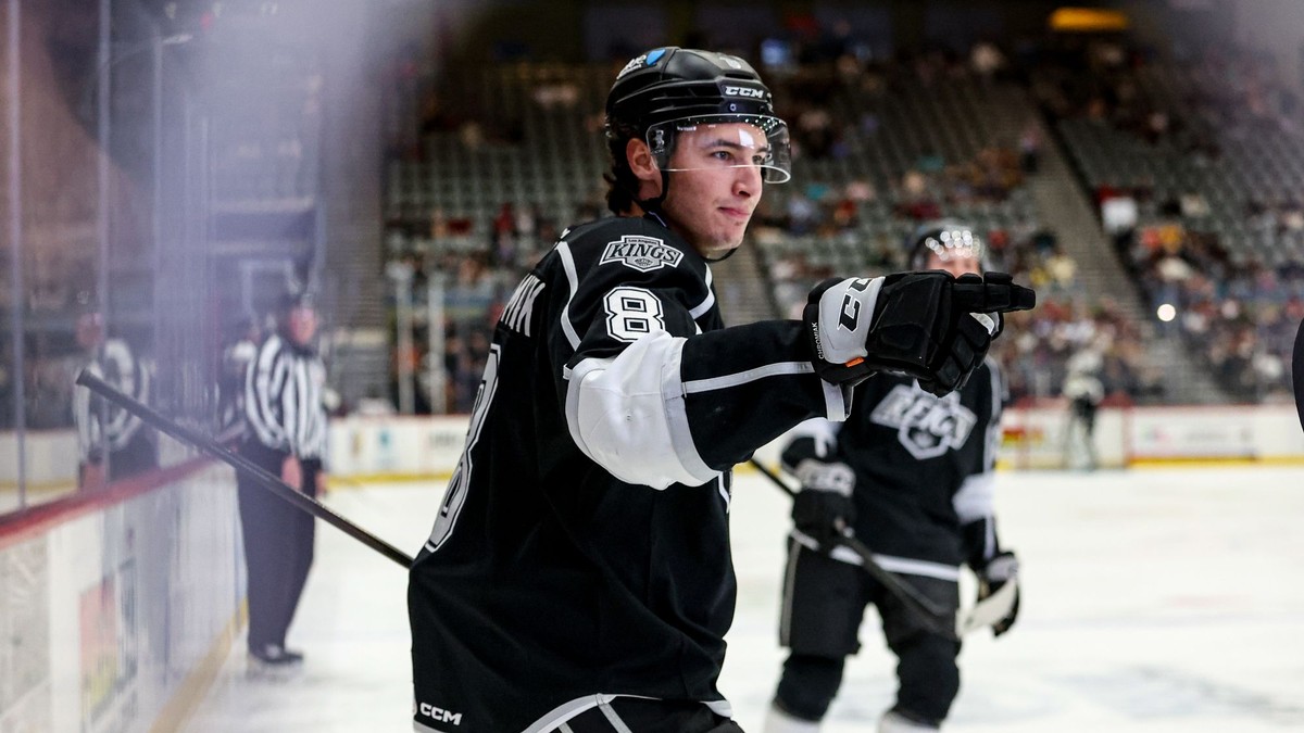 Martin Chromiak sa teší po druhom góle.