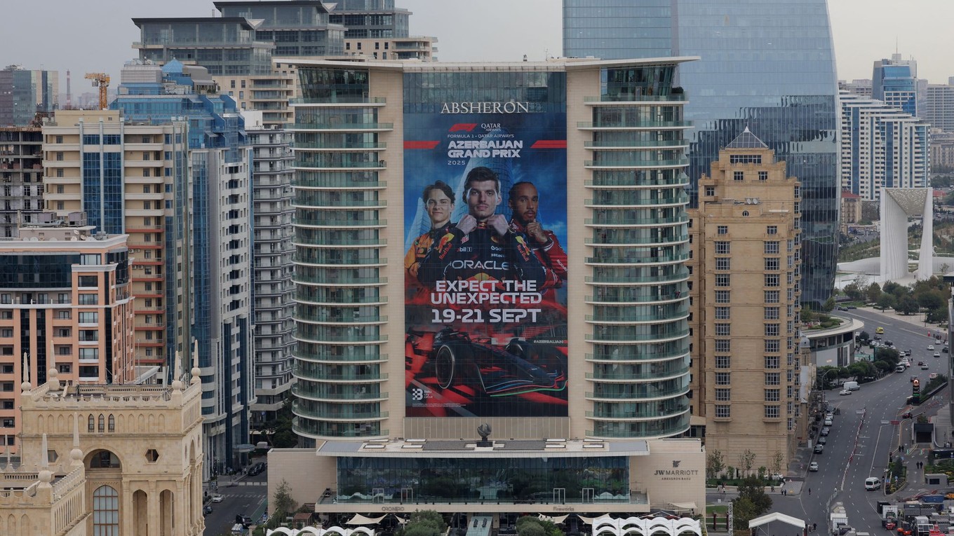 Veľká cena Azerbajdžanu, ilustračná fotografia. 