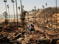 Situácia po požiari v Pacific Palisades.