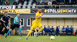 Erik Pačinda v zápase Snina - Poprad.
