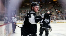 Martin Chromiak sa teší po druhom góle.