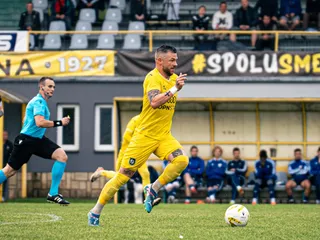 Erik Pačinda v zápase Snina - Poprad.