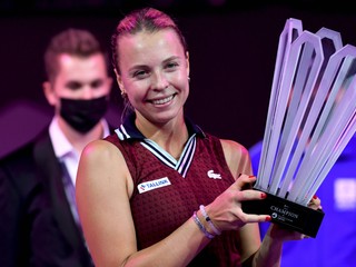 Estónska tenistka Anett Kontaveitová.