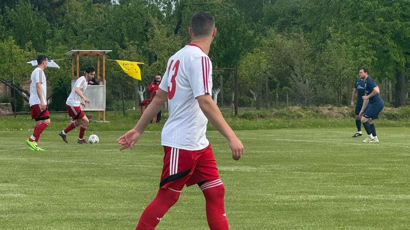 Zo zápasu TJ Sokol Borský Mikuláš.