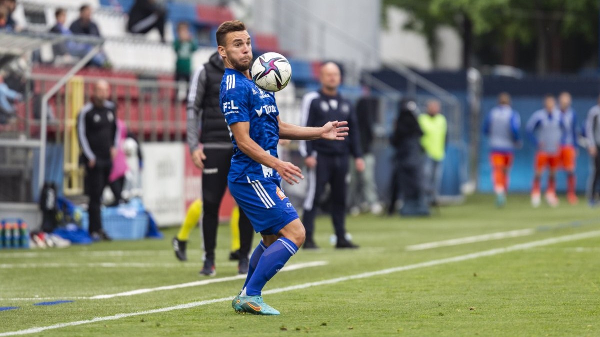 Juraj Chvátal v drese SK Sigma Olomouc.