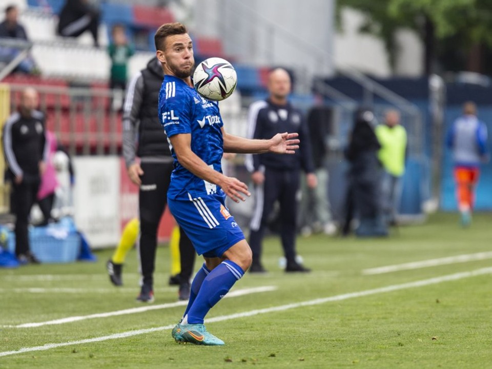 Juraj Chvátal v drese SK Sigma Olomouc.