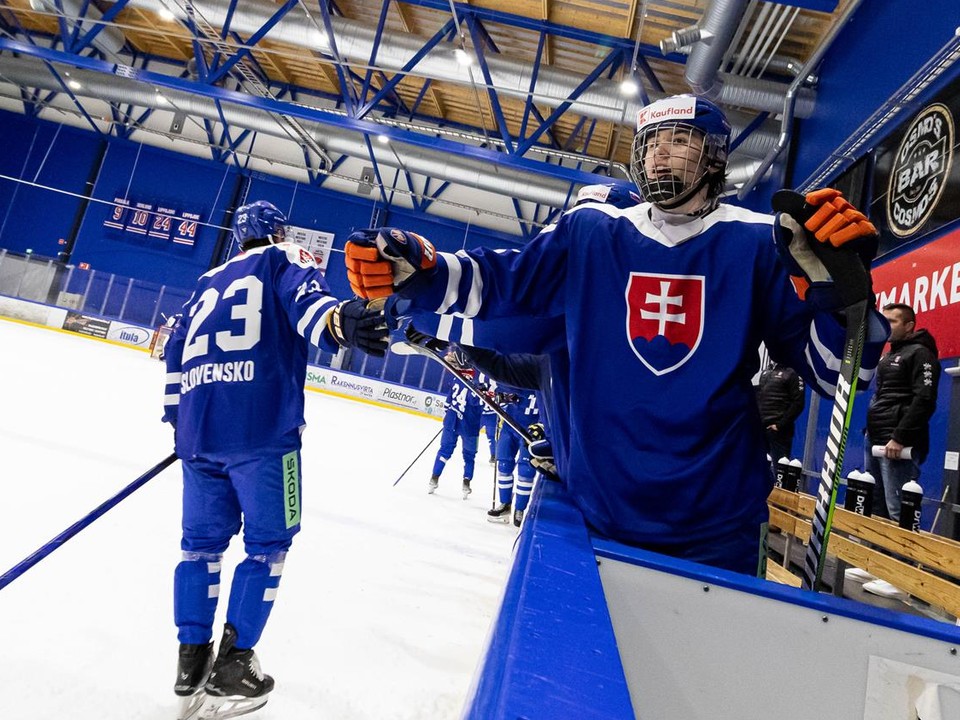 Slovenskí hokejisti do 20 rokov