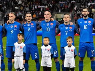 Slovenskí futbalisti v kvalifikácii EURO 2024.