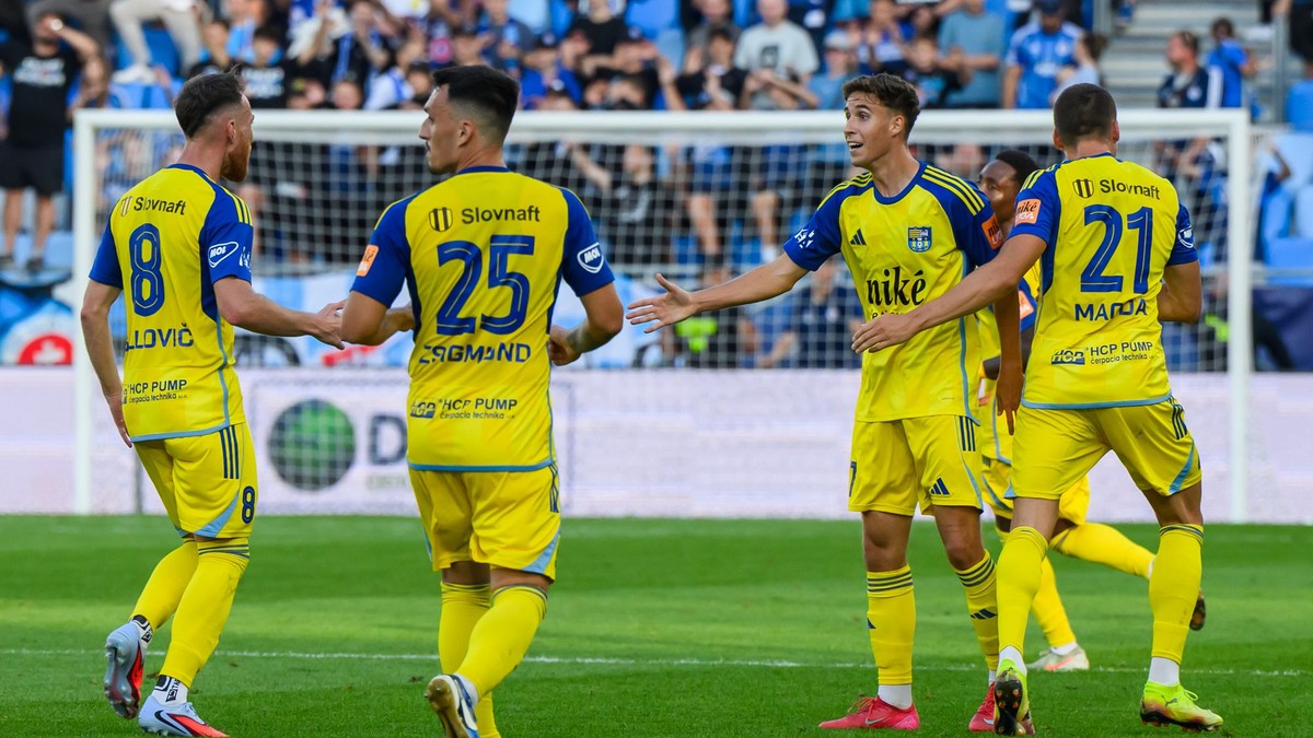 Futbalisti FC Košice.