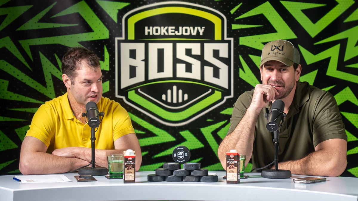 Ondrej Rusnák a Boris Valábik v podcaste Hokejový BOSS.