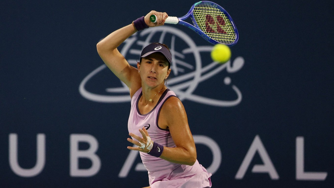 Švajčiarska tenistka Belinda Benčičová.