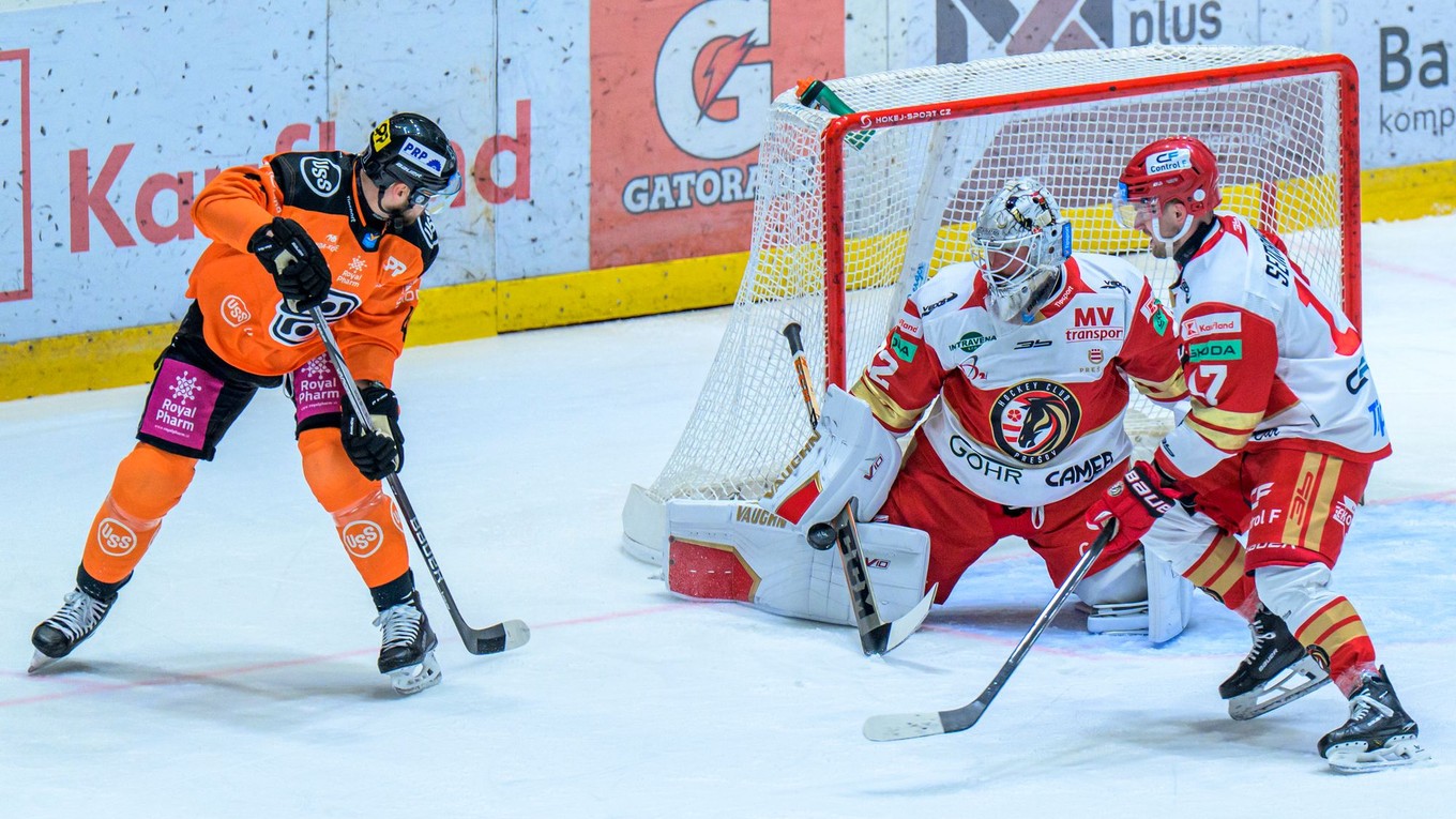 Momentka zo zápasu Košice - Prešov