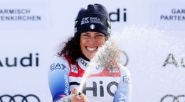 Talianska lyžiarka Federica Brignoneová.