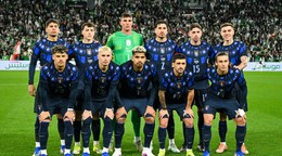 Futbalisti Uruguaju.