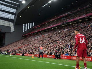 Anfield Road v Liverpoole. 