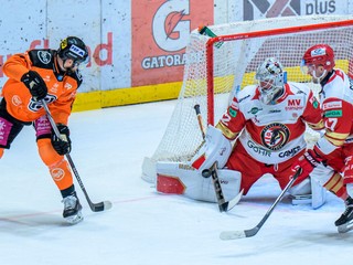 Momentka zo zápasu Košice - Prešov