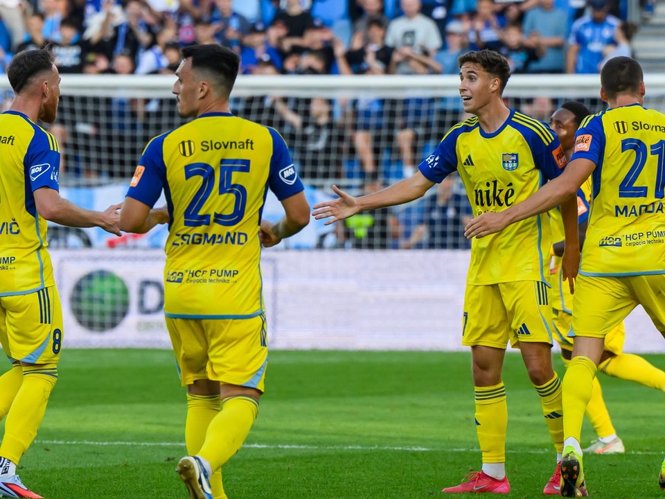 Futbalisti FC Košice.