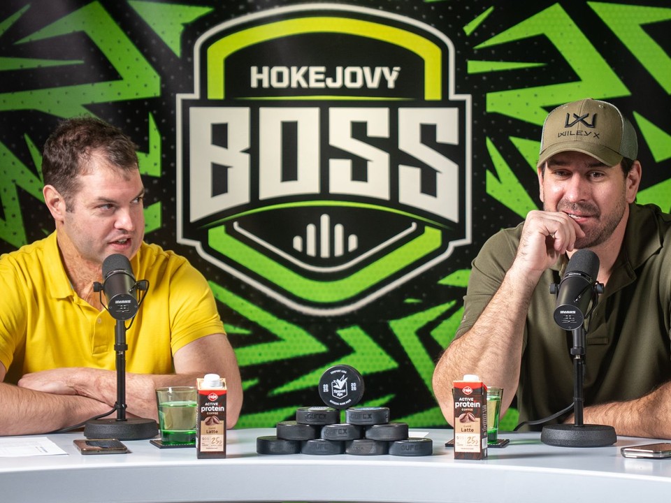 Ondrej Rusnák a Boris Valábik v podcaste Hokejový BOSS.