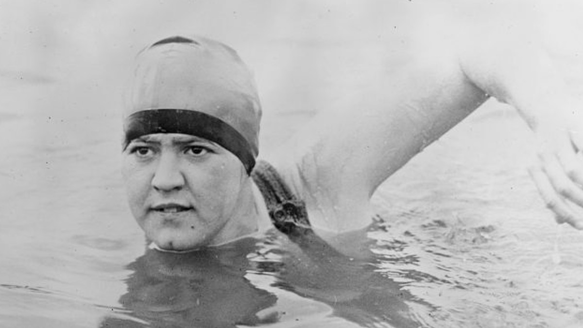 Gertrude Caroline Ederle.