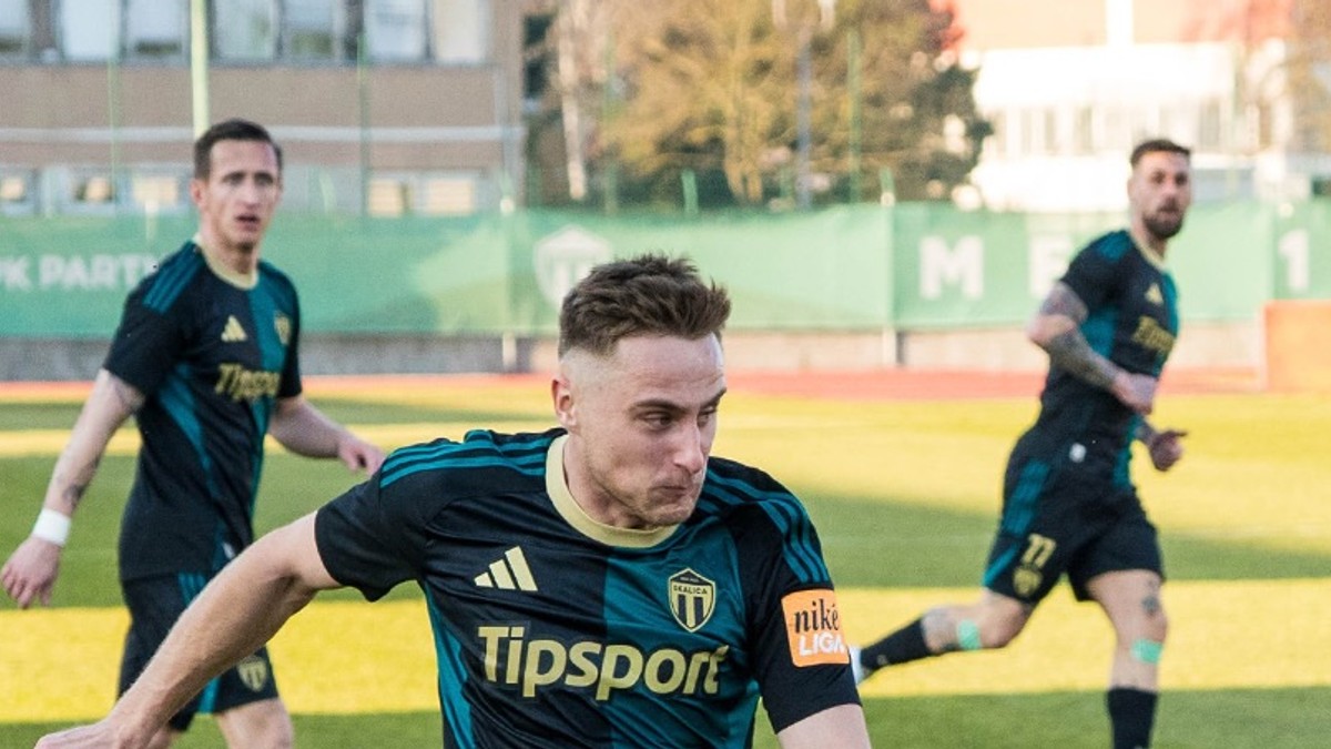 Momentka zo zápasu MFK Skalica.