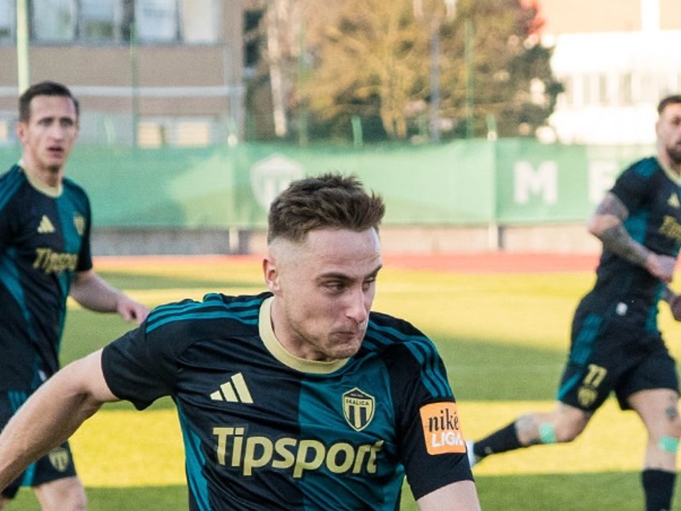 Momentka zo zápasu MFK Skalica.