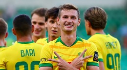 Patrik Iľko oslavuje gól.