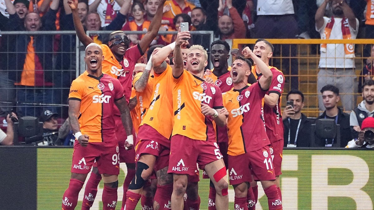 Futbalisti Galatasarayu.