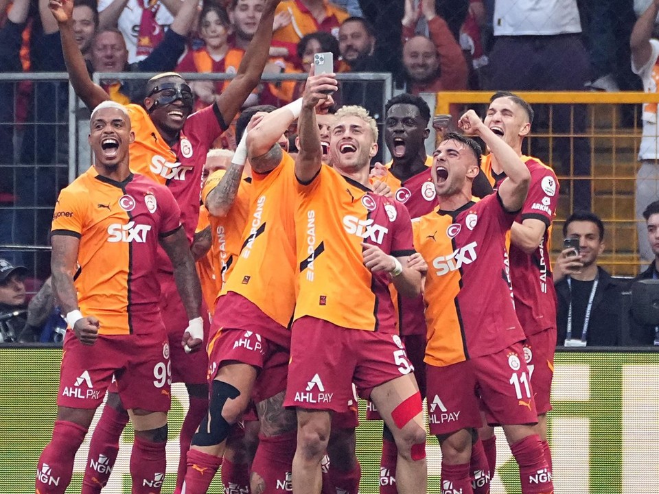 Futbalisti Galatasarayu.