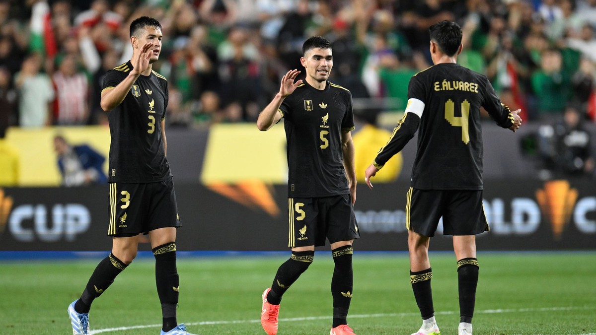 Futbalisti Mexika. 