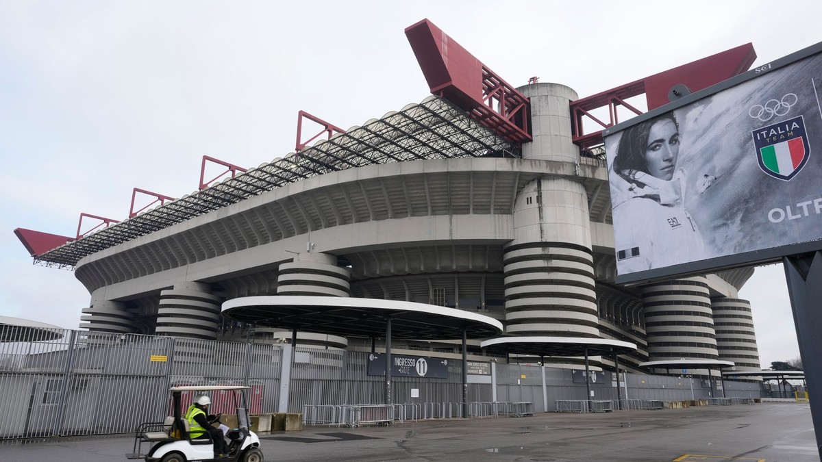 San Siro pred olympijskými hrami 2026.