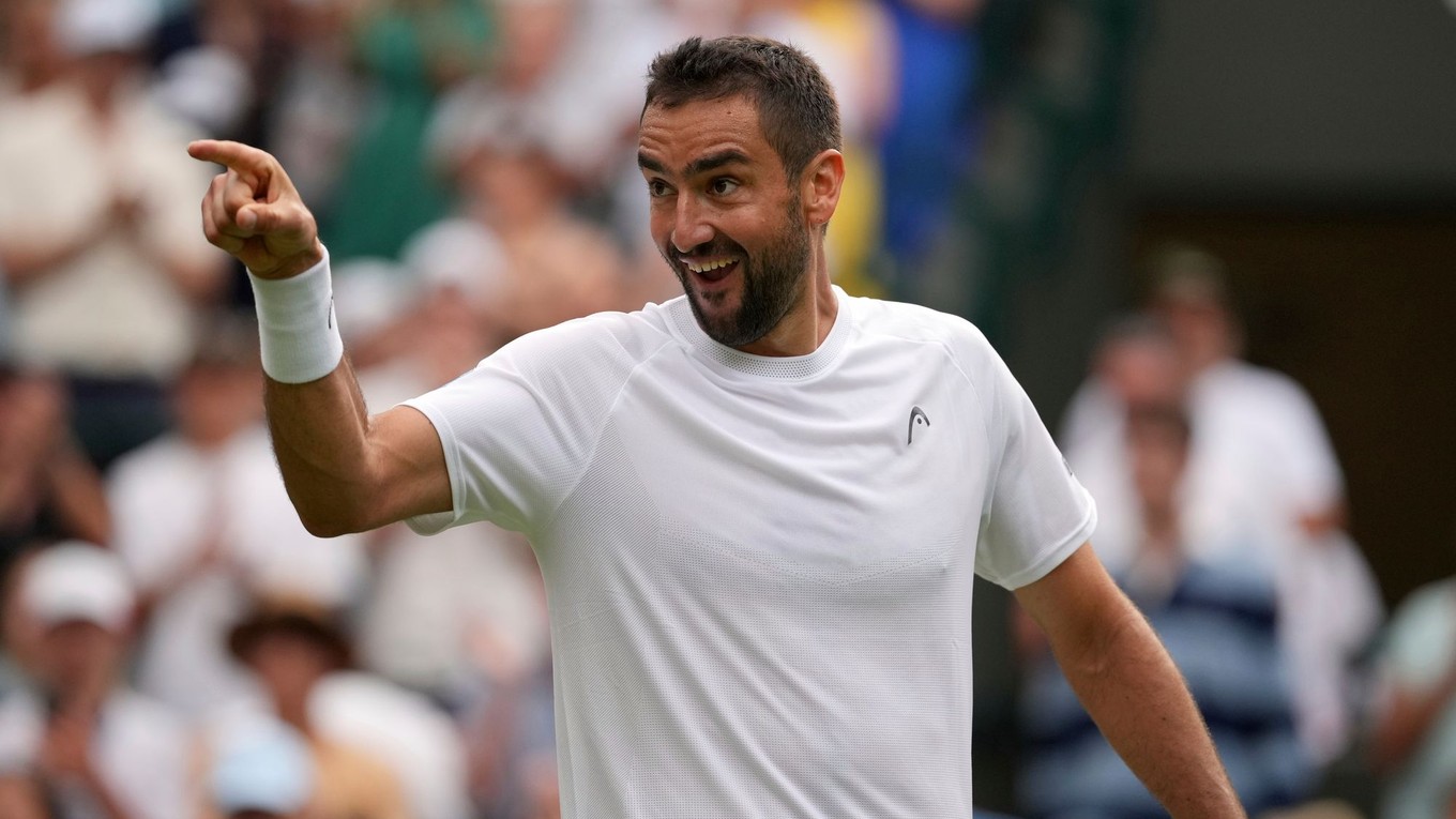 Chorvátsky tenista Marin Čilič