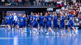 Slovenskí florbalisti. 